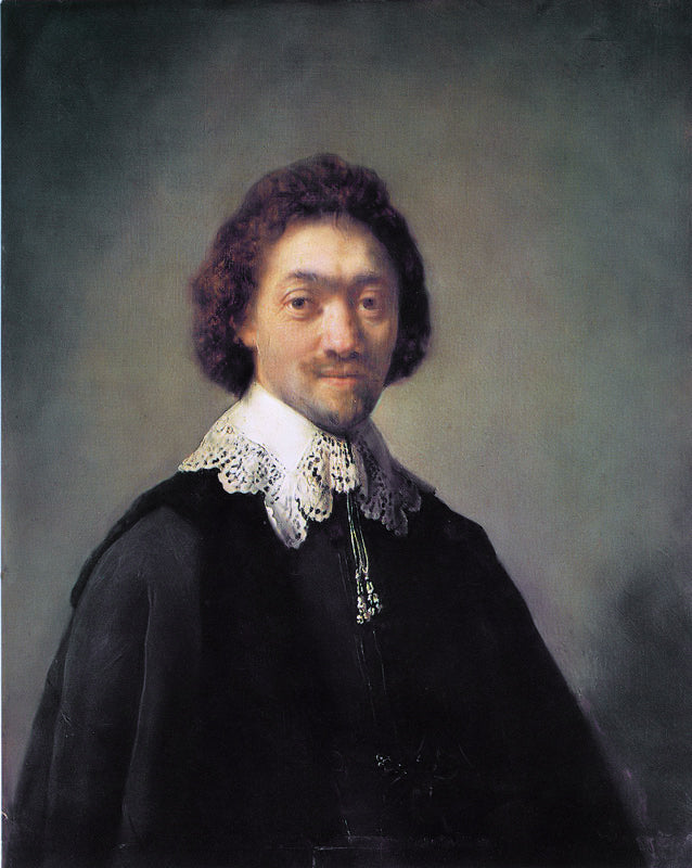 Retrato de Maurits Huygens (Rembrandt) - Reprodução com Qualidade Museu