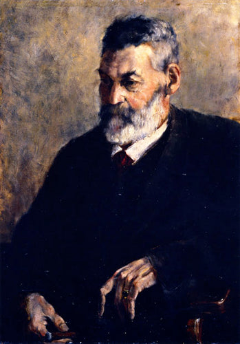 Retrato do pai do artista (Franz Marc) - Reprodução com Qualidade Museu