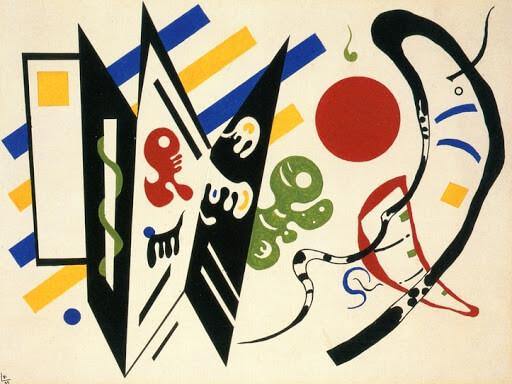Recíproca (Wassily Kandinsky) - Reprodução com Qualidade Museu