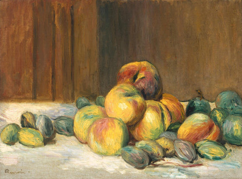 Pêssegos e Amêndoas (Pierre-Auguste Renoir) - Reprodução com Qualidade Museu