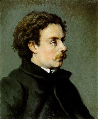 Retrato do pintor Emile Henri Laport (Pierre-Auguste Renoir) - Reprodução com Qualidade Museu