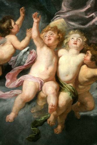 Coroação de Maria (Peter Paul Rubens) - Reprodução com Qualidade Museu