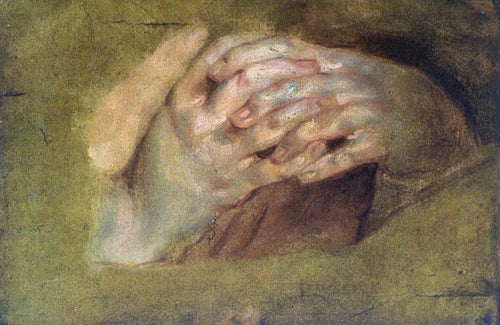 Orando com as mãos (Peter Paul Rubens) - Reprodução com Qualidade Museu