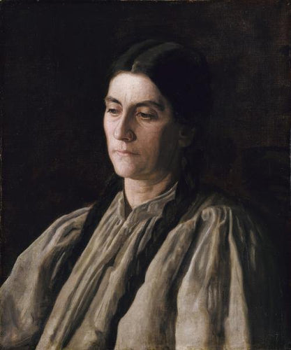 Mãe - Retrato de Annie Williams Gandy (Thomas Eakins) - Reprodução com Qualidade Museu