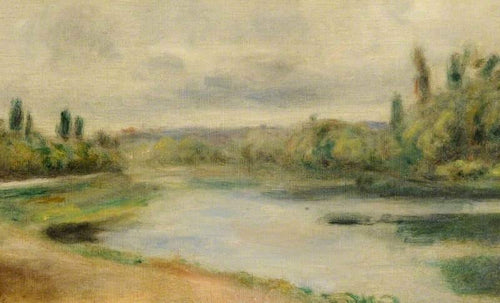 O Rio (Pierre-Auguste Renoir) - Reprodução com Qualidade Museu