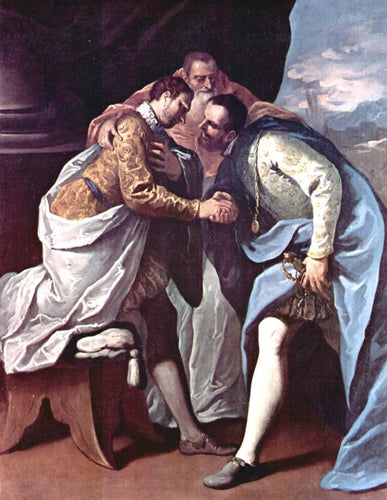 O Encontro dos Papas Paulo III, Francisco I e Carlos V