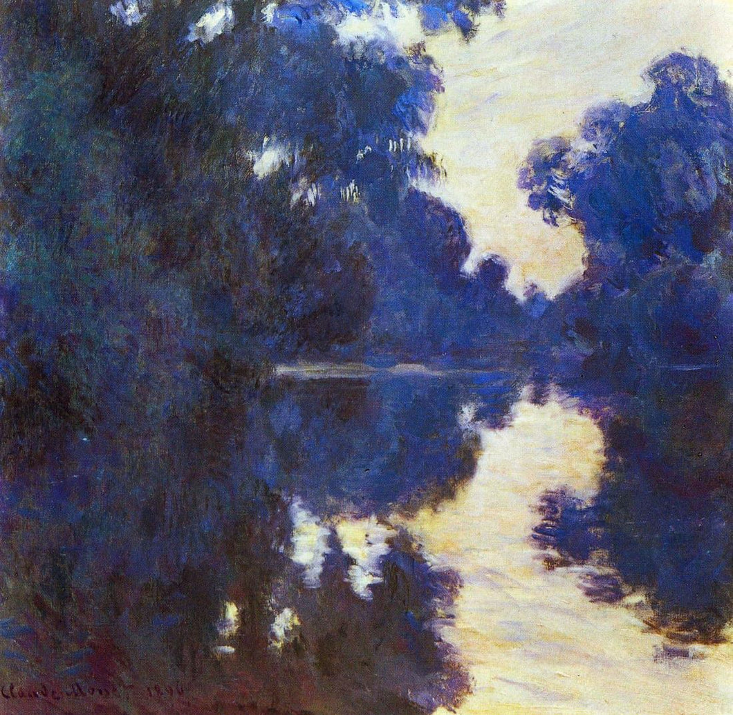 Manhã no Sena (Claude Monet) - Reprodução com Qualidade Museu