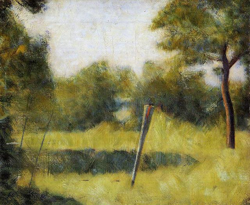 A clareira (Georges Seurat) - Reprodução com Qualidade Museu