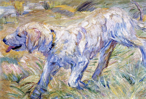Cão siberiano (Franz Marc) - Reprodução com Qualidade Museu