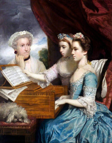 Sra. James Paine e as Senhoritas Paine e Mary