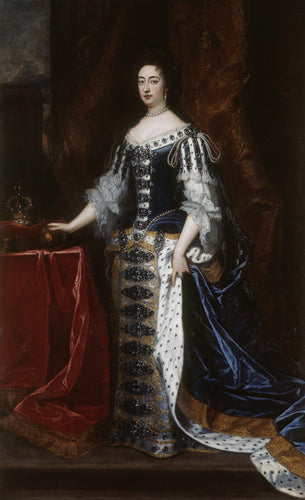 Retrato da Rainha Maria II da Inglaterra