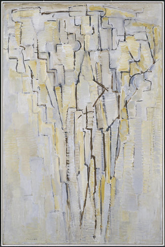 A Árvore A (Piet Mondrian) - Reprodução com Qualidade Museu