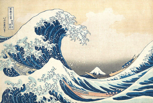 A Grande Onda de Kanagawa (The Great Wave Off Kanagawa) - Replicarte