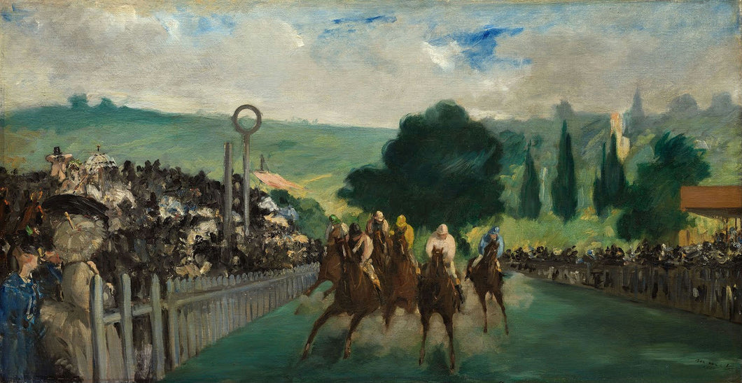 The Races at Longchamps (As corridas em Longchamp)