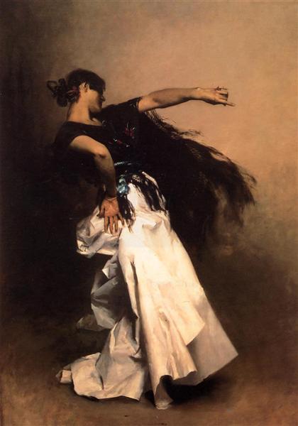 The Spanish Dancer, study for 'El Jaleo'