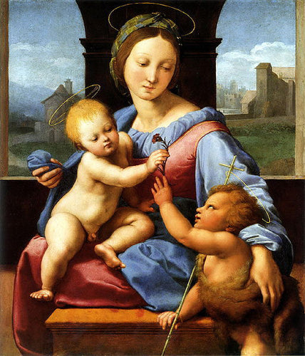 Aldobrandini Madonna (Rafael) - Reprodução com Qualidade Museu