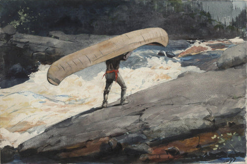 The Portage (Winslow Homer) - Reprodução com Qualidade Museu