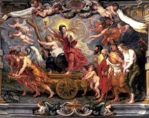 Triunfo da Eucaristia (Peter Paul Rubens) - Reprodução com Qualidade Museu