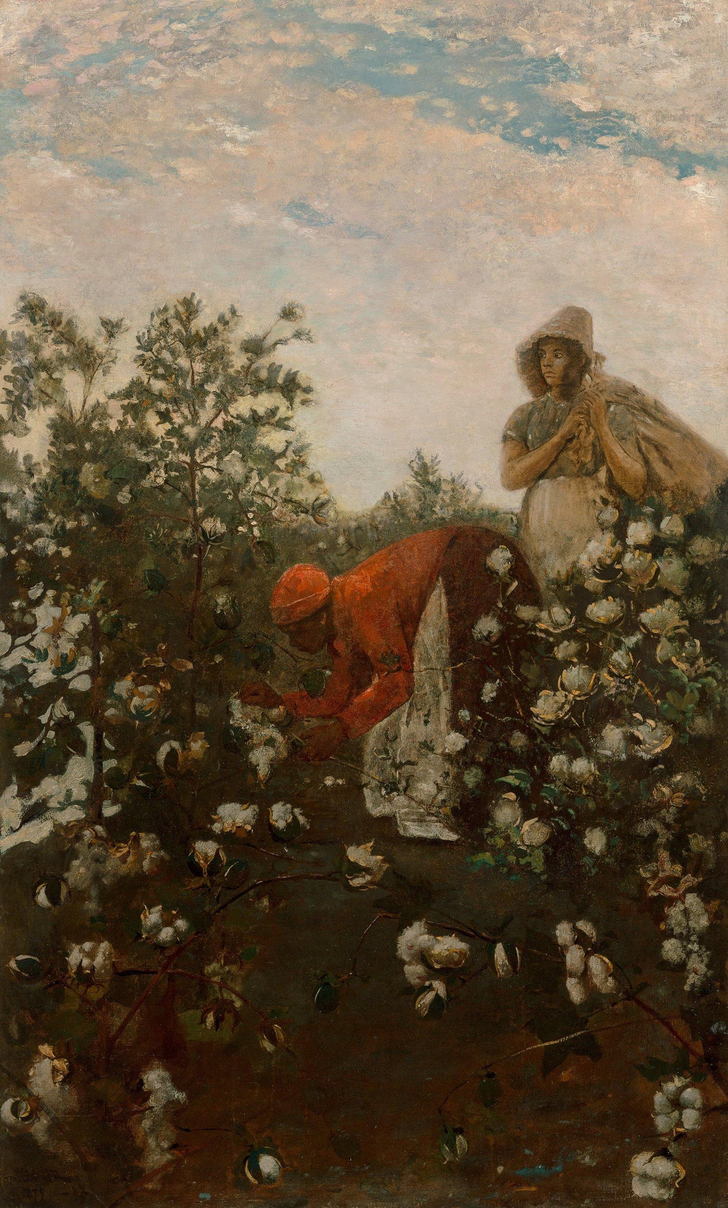 Algodão Upland (Winslow Homer) - Reprodução com Qualidade Museu