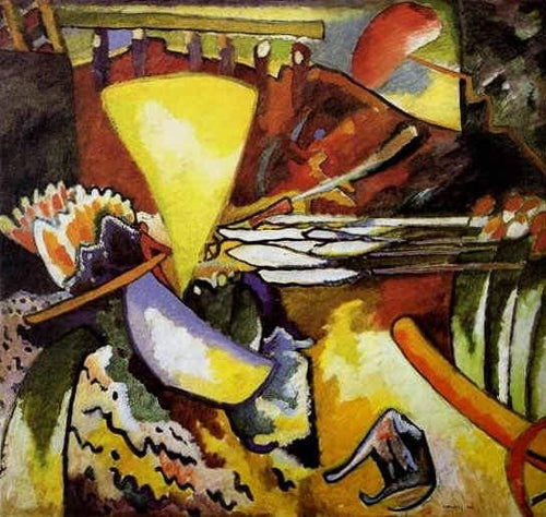 Improvisação 11 (Wassily Kandinsky) - Reprodução com Qualidade Museu