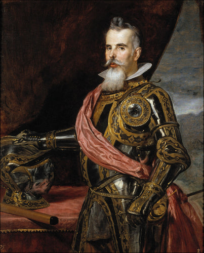 Juan Francisco De Pimentel, 7º Duque de Benavente (Diego velázquez) - Reprodução com Qualidade Museu