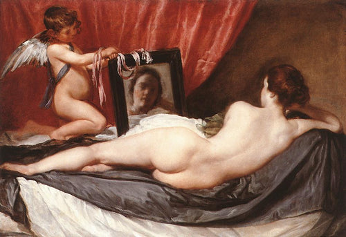 The Rokeby Venus (Diego velázquez) - Reprodução com Qualidade Museu