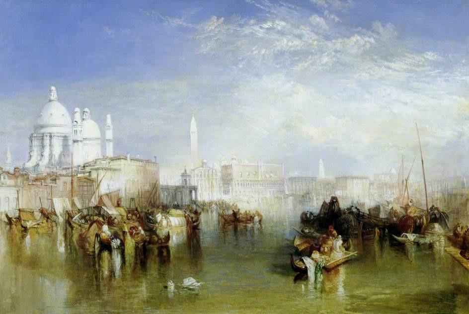 Veneza da Giudecca (Joseph Mallord William Turner) - Reprodução com Qualidade Museu