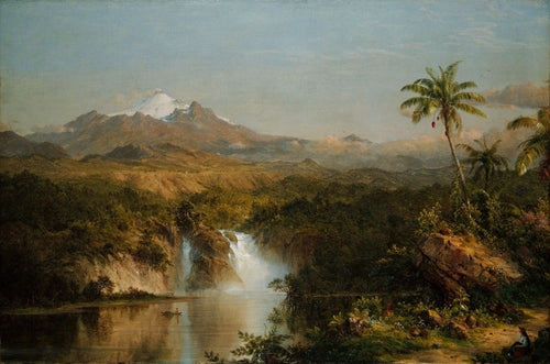 Vista do Cotopaxi (Frederic Edwin Church) - Reprodução com Qualidade Museu