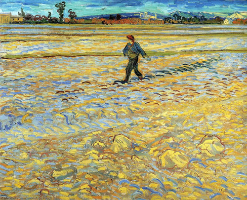Semeador (Vincent Van Gogh) - Reprodução com Qualidade Museu