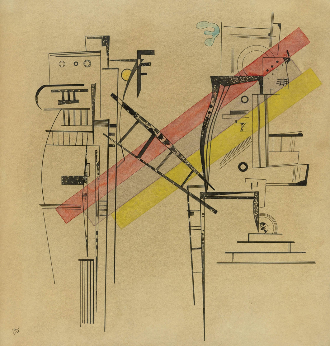 Transmissão (Wassily Kandinsky) - Reprodução com Qualidade Museu