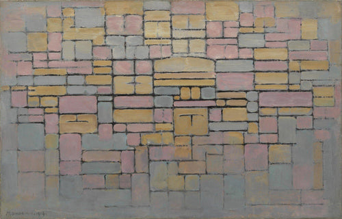 Tableau No. 2 Composição No. 5 (Piet Mondrian) - Reprodução com Qualidade Museu