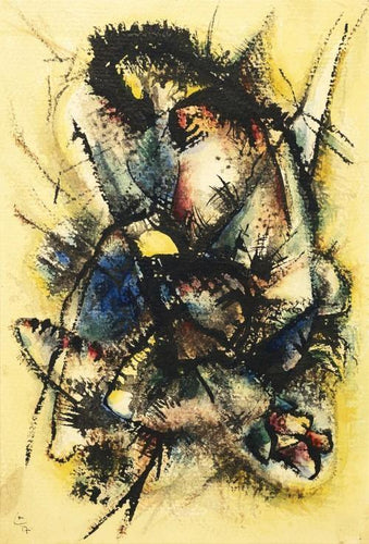 Sem título (Wassily Kandinsky) - Reprodução com Qualidade Museu