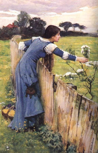 O colhedor de flores (John William Waterhouse) - Reprodução com Qualidade Museu