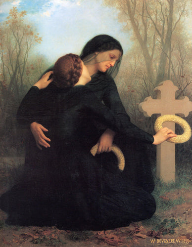 O dia da morte (William-Adolphe Bouguereau) - Reprodução com Qualidade Museu