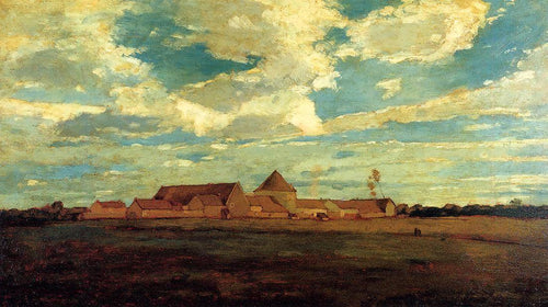 Cernay La Ville - Fazenda Francesa (Winslow Homer) - Reprodução com Qualidade Museu