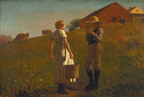 Uma reunião de temperança (Winslow Homer) - Reprodução com Qualidade Museu