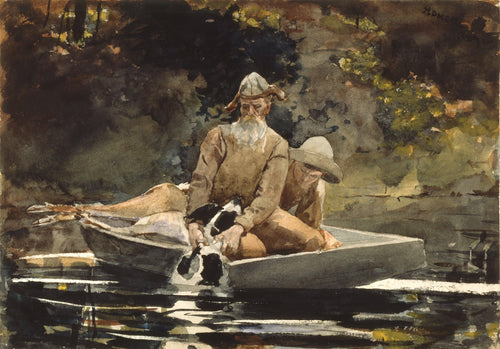 Depois da caça (Winslow Homer) - Reprodução com Qualidade Museu