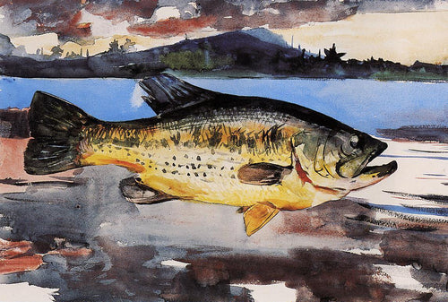 Baixo (Winslow Homer) - Reprodução com Qualidade Museu