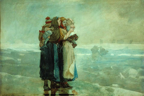 Pressentimentos (Winslow Homer) - Reprodução com Qualidade Museu