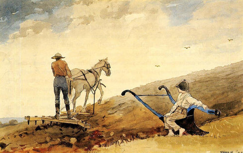 Angustiante (Winslow Homer) - Reprodução com Qualidade Museu