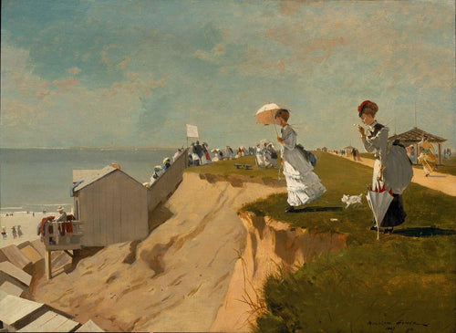 Long Branch New Jersey (Winslow Homer) - Reprodução com Qualidade Museu