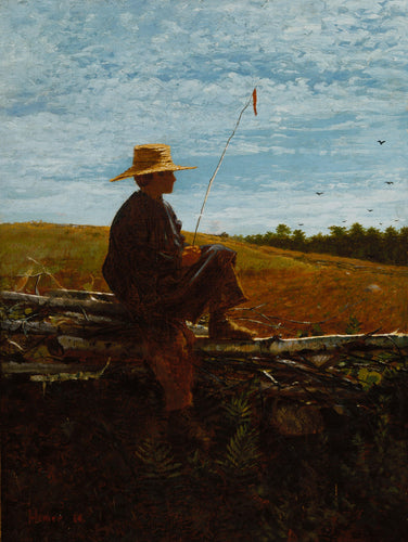 Em guarda (Winslow Homer) - Reprodução com Qualidade Museu
