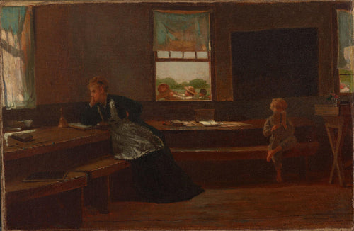 O recesso do meio-dia (Winslow Homer) - Reprodução com Qualidade Museu