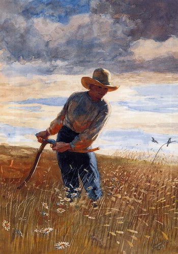 O ceifeiro (Winslow Homer) - Reprodução com Qualidade Museu