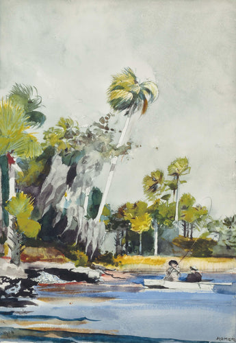 The Shell Heap (Winslow Homer) - Reprodução com Qualidade Museu