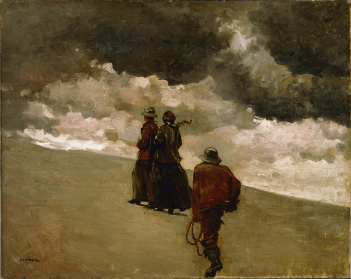 Para o resgate (Winslow Homer) - Reprodução com Qualidade Museu