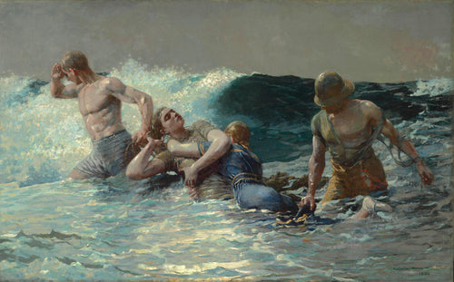 Ressaca (Winslow Homer) - Reprodução com Qualidade Museu