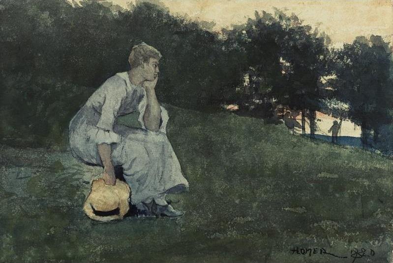 Espera (Winslow Homer) - Reprodução com Qualidade Museu