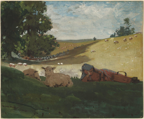 Tarde Quente (Winslow Homer) - Reprodução com Qualidade Museu