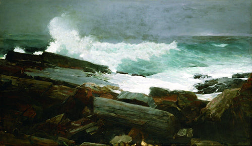 Weatherbeaten (Winslow Homer) - Reprodução com Qualidade Museu